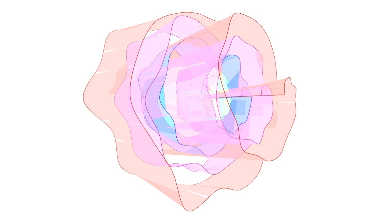 3D Glass Marble - Moving Around A Sphere