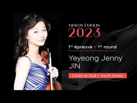 CMIM Violon 2023 - 1ère épreuve | First Round - Yeyeong Jenny Jin