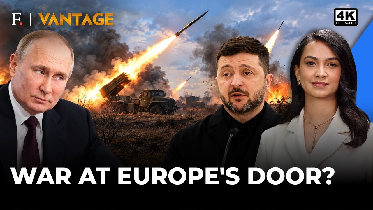 Russia’s New Barrage: Is the Ukraine War Reaching Europe? | Vantage on Firstpost | 4K