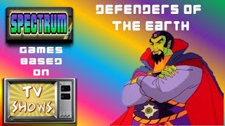 Defenders Of The Earth 🚀 |  🕹Spectrum Games Based On TV Shows 📺 4️⃣8️⃣  (RE UPLOAD)