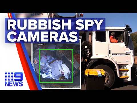 Rubbish detection cameras rolled out in Sydney | 9 News Australia