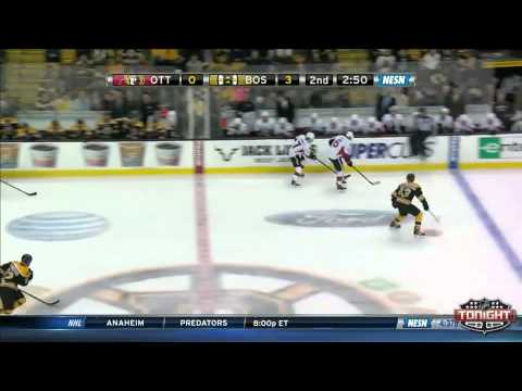 Ottawa Senators at Boston Bruins   02\08\2014