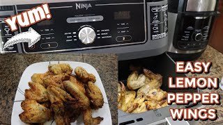 CRISPY Delicious Lemon Chicken Wings- Ninja Foodi DZ401 Air Fryer