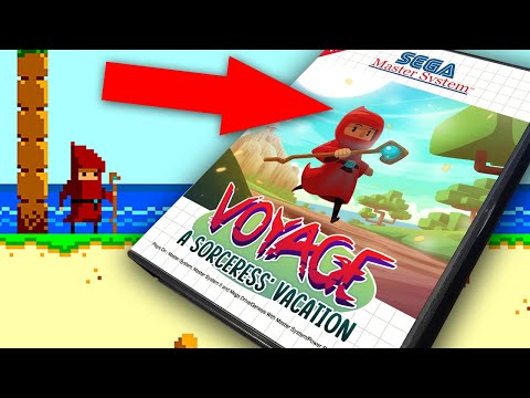 Sega Master System game in 2021! Voyage - A Sorceress' Vacation