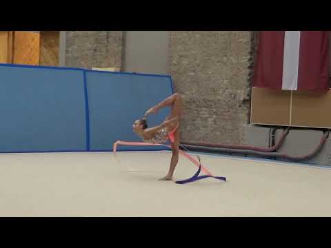 Stepulane Santa ribbon LR čempionāts pieaugušajiem mākslas vingrošanā 19 12 2021