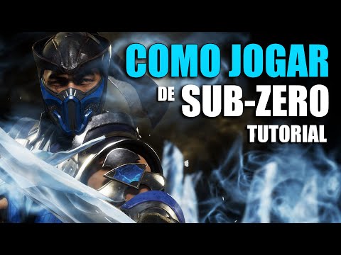 Como aprender a jogar de SUBZERO MK11 COMBOS TUTORIAL 2025
