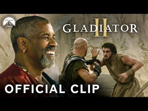 Denzel Washington is Impressed By Lucius' Fist Fight - Clip