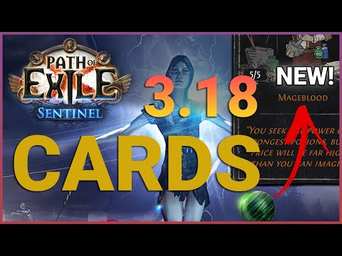 Sentinel League NEW Divination Cards | Path of Exile 3.18