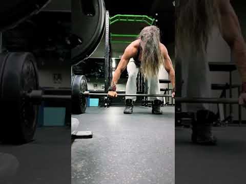 Female Bodybuilder biceps Veins Girl muscles Abs Strong Asian muscular exercise 7