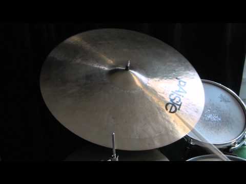22" Paiste Prototype Ride Cymbal - Cymbal Archive