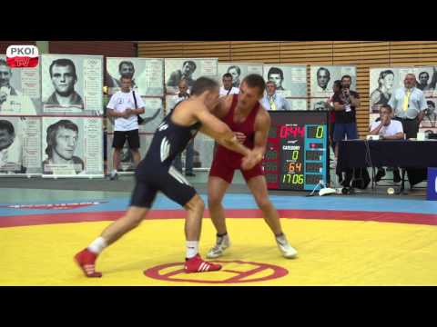 Memoriał Pytlasińskiego: Aleksandar Kostadinov - Dawid Ersetic (kategoria 55kg, półfinał)