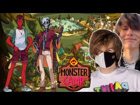 Ranboo and Billzo Try to get Dates in a video game - Monster Prom 2