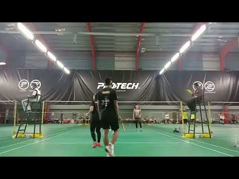Badminton Mix Tago A Tournament - Salam / FarahLia Vs Wahyu / Yaya