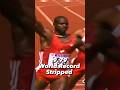 Watch how Ben Johnson 1988 Olympic Title and World Record was stripped! 😱 #100m #olympics