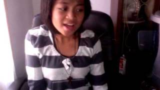 Me Singing &quot;One Last Time&quot; by Elise Estrada.