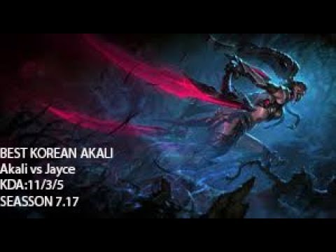 BEST KOREAN AKALI VS JAYCE