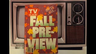 Flipping Through a TV Guide - Fall Preview 1986