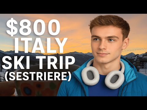 $800 Italy Ski Trip (Sestriere)