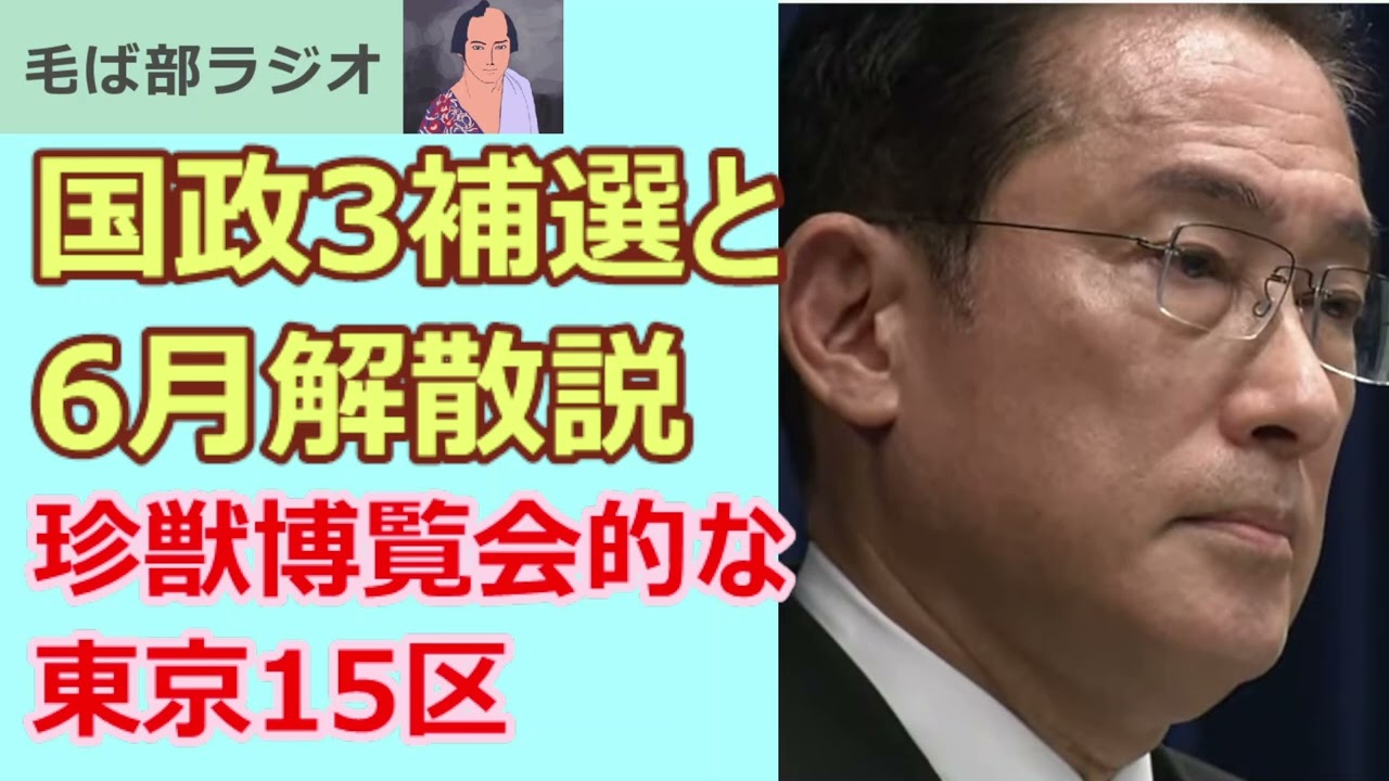 240410 衆院3補選 主な顔ぶれが出そろう