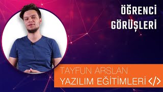 Yazılım Geliştirme Uzmanlığı Öğrenci Yorum Videosu  - 3