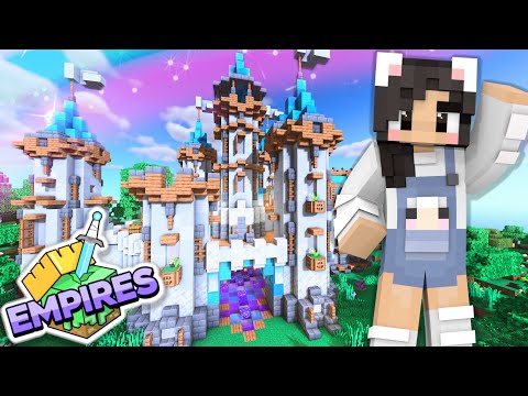 💙Building My Castle! Empires SMP Ep.6 [Minecraft 1.17 Let's Play]