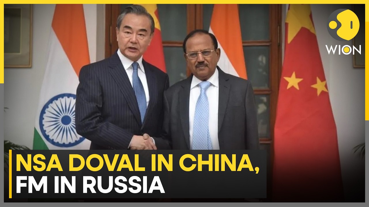 India-China Ties: NSA Ajit Doval to Meet Chinese Foreign Minister Wang Yi | WION News