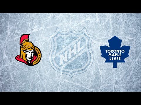 NHL Ottawa Senators vs Toronto Maple Leafs / Oct.16, 2021/Goals only