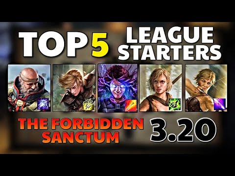TOP 5 League Starters in The Forbidden Sanctum! | Path of Exile 3.20