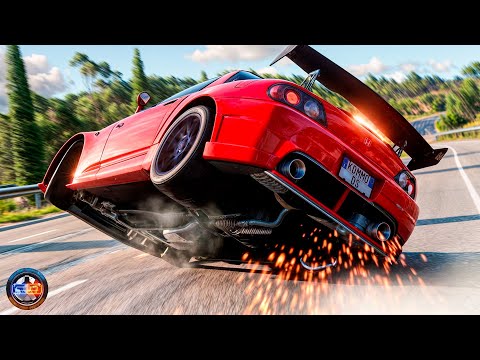 Best Satisfying Rollover Crashes #8 - BeamNG drive CRAZY DRIVERS