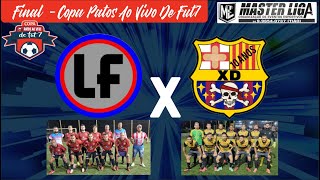 LF Marmoraria x XD - FINAL COPA PATOS AO VIVO - ARENA BOLA DE OURO - PATOS DE MINAS