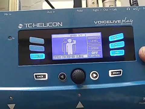 TC Helicon VoiceLive Play Tutorial - How To Set The Delay (Echo) Tempo