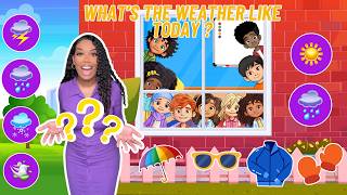 What's the weather like today|  Learning with Ms Houston| Circle Time