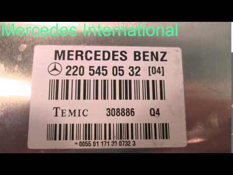 2002 Mercedes S500 SUSPENSION MOD 2205450532 - mbiparts.com Used OEM Mercedes Parts - Dismant... OEM
