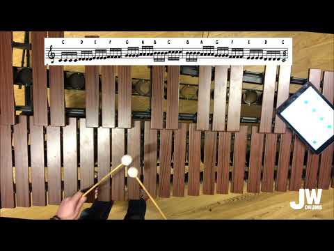 Mallets - Warm Up, C Major Scale