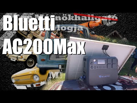 Bluetti AC200MAX a Heggyen!