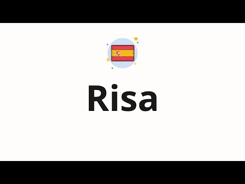 How to pronounce Risa