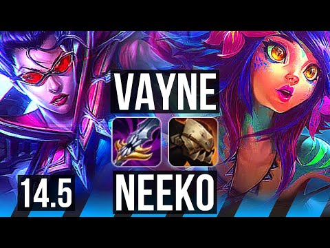 VAYNE vs NEEKO (MID) | 10/4/11, 300+ games | KR Grandmaster | 14.5