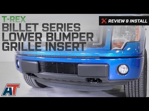 2009-2014 F150 T-REX Billet Series Lower Bumper Grille Insert Review & Install