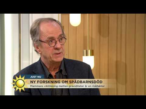 Viktökning mellan graviditeter kan öka risken för dödföddhet - Nyhetsmorgon (TV4)