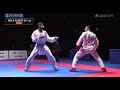 (Okinawa 2017) Daikhi Hocine vs Abazari Saleh - Male Kumite +84 Kg