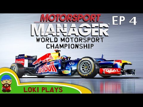 🚗🏁 Motorsport Manager PC - Lets Play EP4 - Loki Doki Don't Crash - World Motorsport Championship