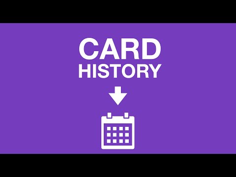 Card History