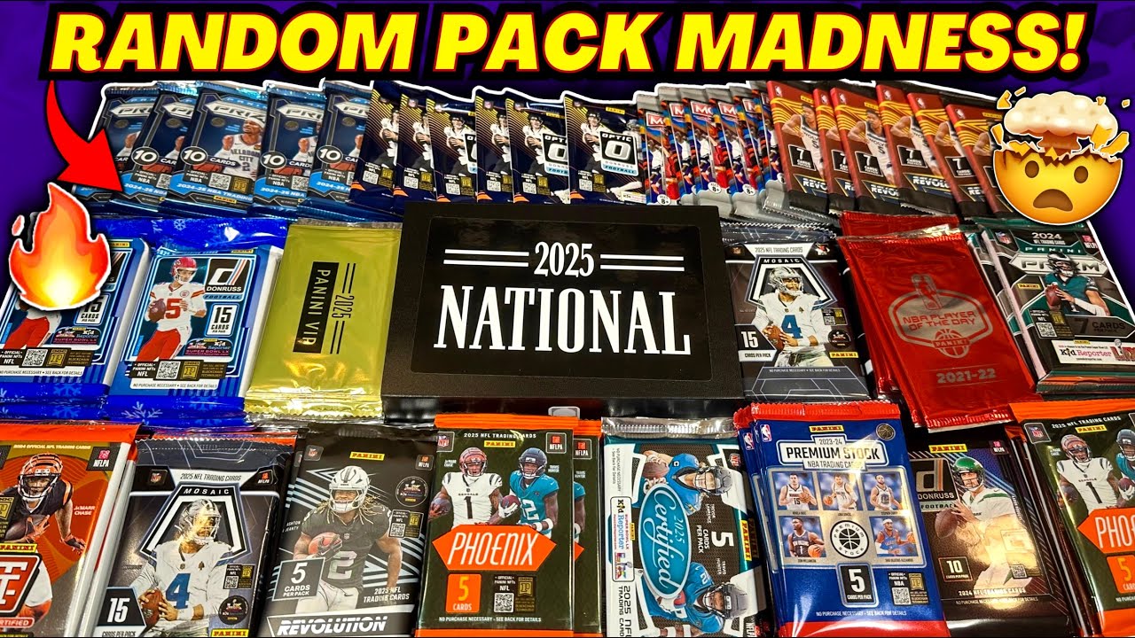 *1/1 AUTO, DOWNTOWN, AND MORE!🔥 THE MOST INSANE RANDOM 100+ PACK OPENING IN 2025!🤯