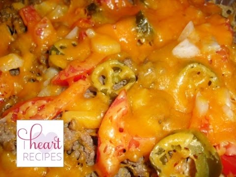 Family Night Beef Nachos | I Heart Recipes