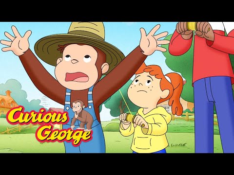 Curious George 🪁 A Windy Day Out 🪁 Kids Cartoon 🐵 Kids Movies 🐵 Videos for Kids