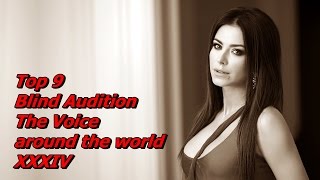 Top 9 Blind Audition (The Voice around the world XXXIV)