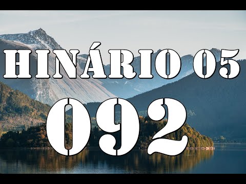 HINO CCB 92 - O SANTO EVANGELHO (GILSON XAVIER)