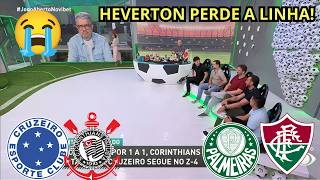 DEBATE: APÓS EMPATE POR 1 A 1, TIMÃO SOBE NA TABELA E CRUZEIRO SEGUE NO Z4 + PALMEIRAS X FLUMINENSE