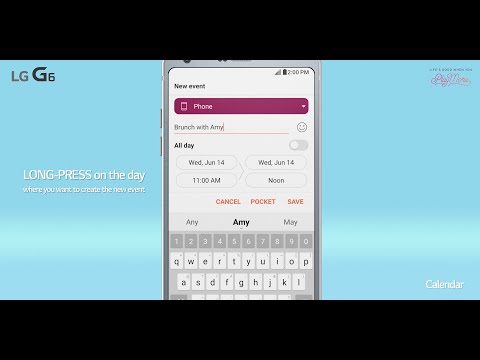 Tips for G6: Calendar