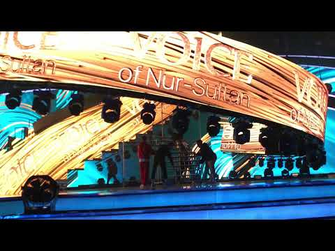 Samira Efendi Azerbaijan - Voice of Nur-Sultan rehearsal